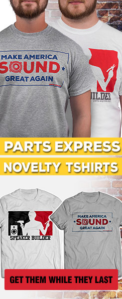 NEW Parts Express Novelty Tees