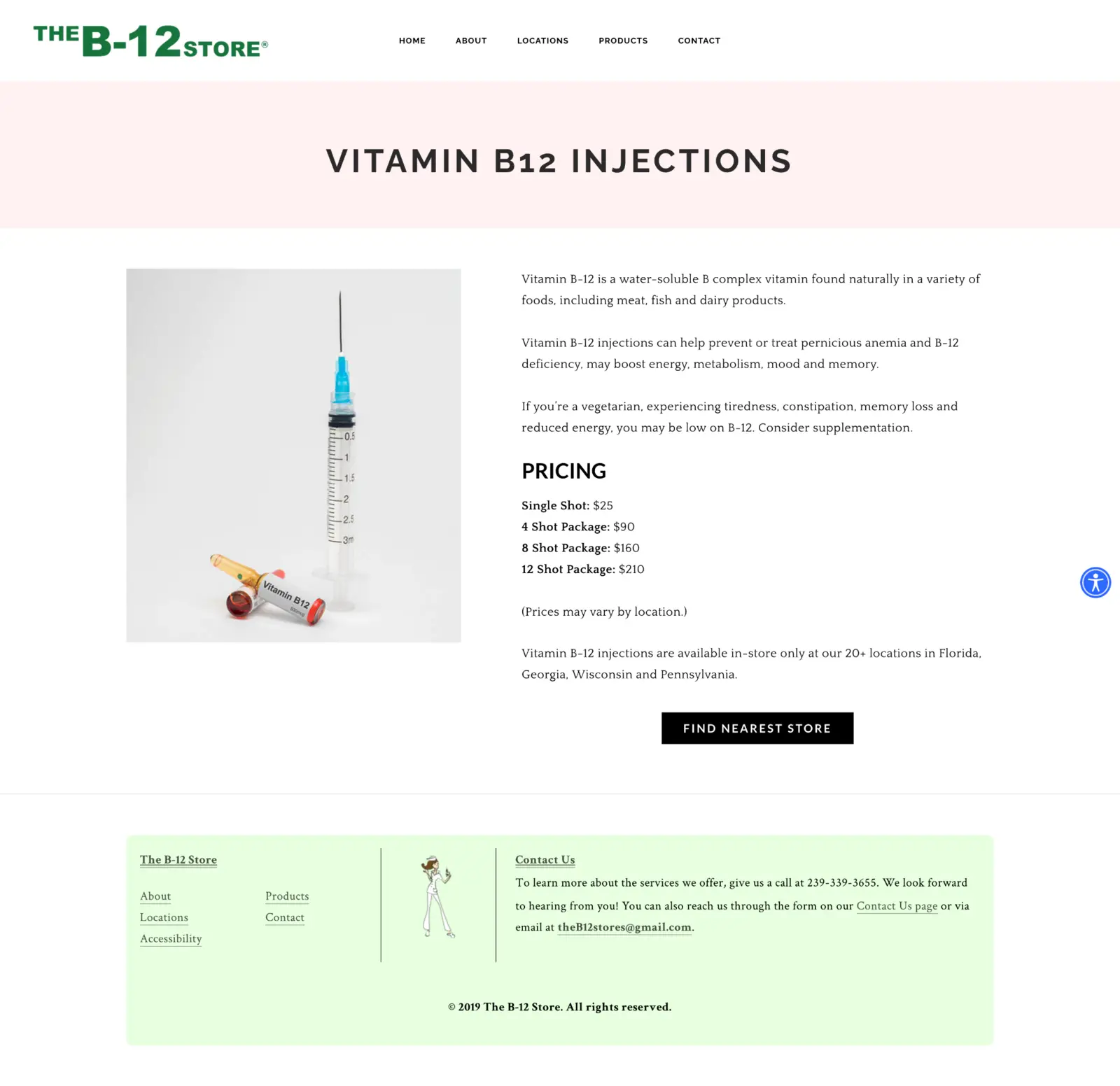 Original product detail page