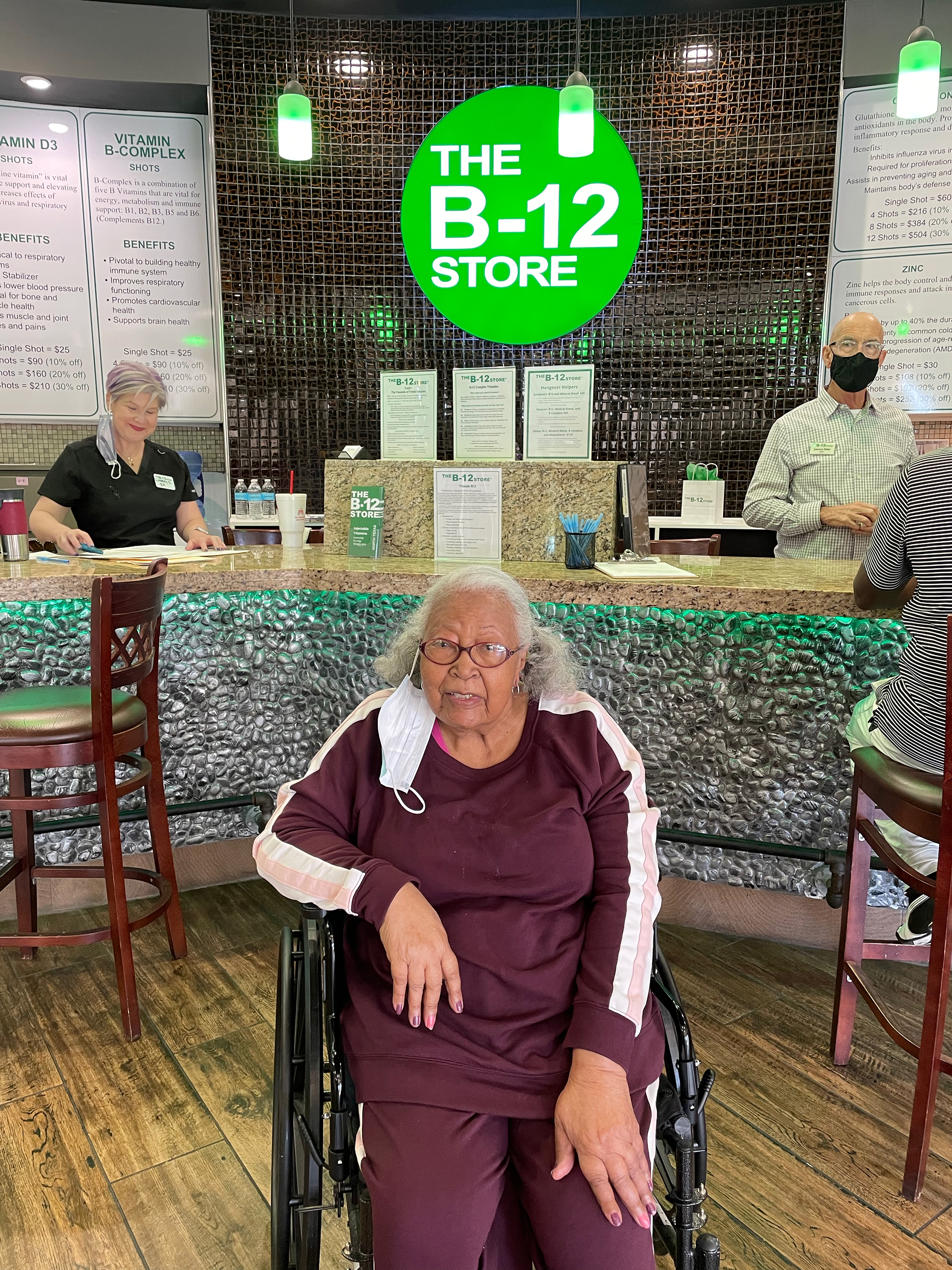 picture of Donald Patterson and Barbara Dugas-Patterson Owners, The B-12 Store